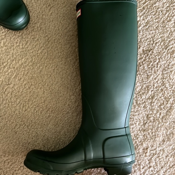 Original Hunter Tall Rain Boots Hunter Green - Picture 4 of 6